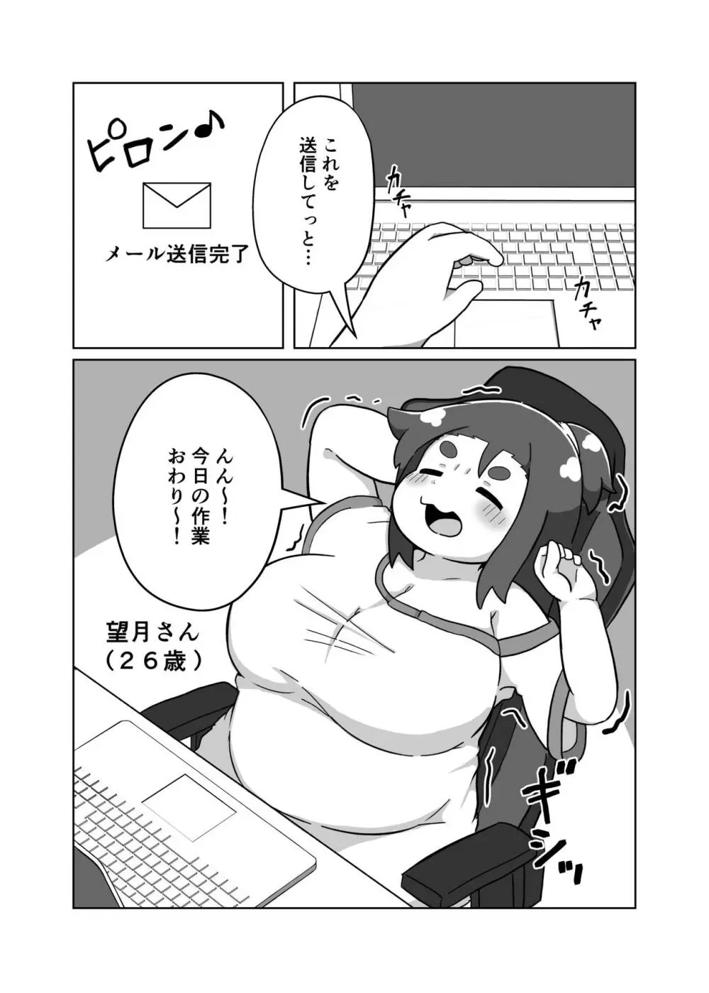 ぽっちゃり地味子のイキ抜き日和 - page2