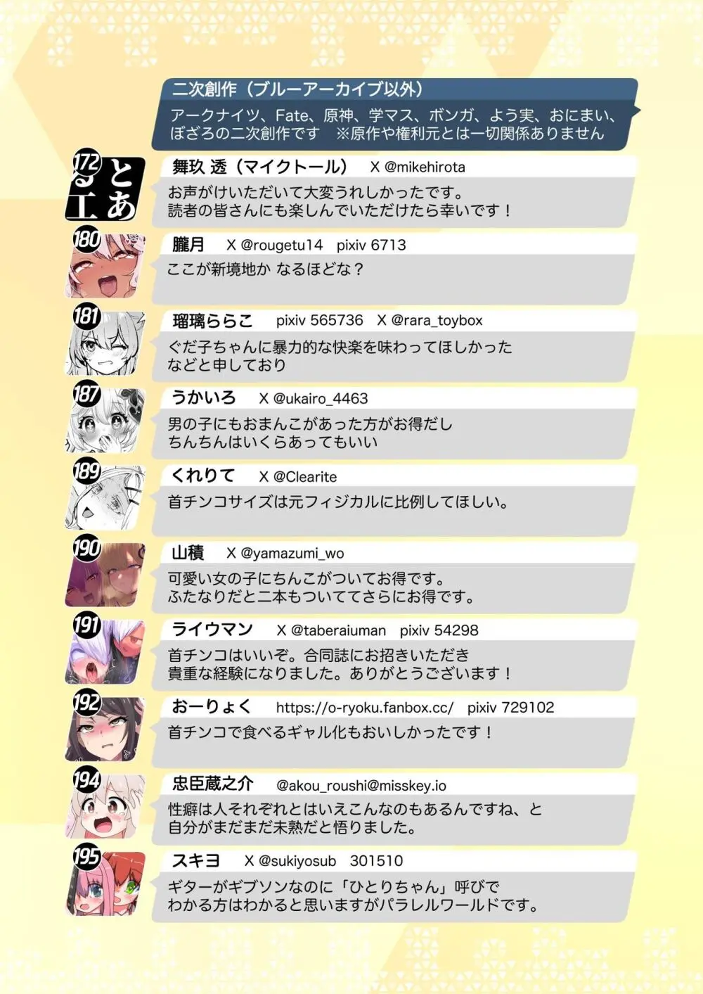 Dick Neck Mix! 3 ブルアカ&よろず 首チンコ合同誌 Vol.3 - page236