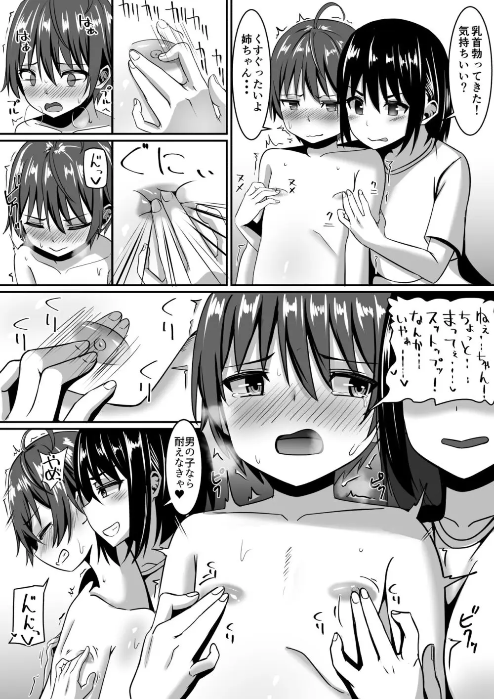 お姉ちゃんは弟の射精が見たい!前編 - page13