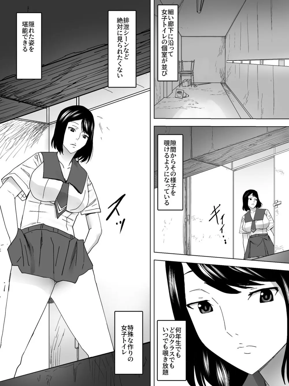 のぞき公認女子便所 - page3