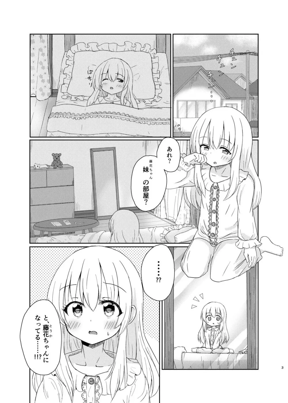 妹になっちゃったお兄ちゃんの災難 - page2