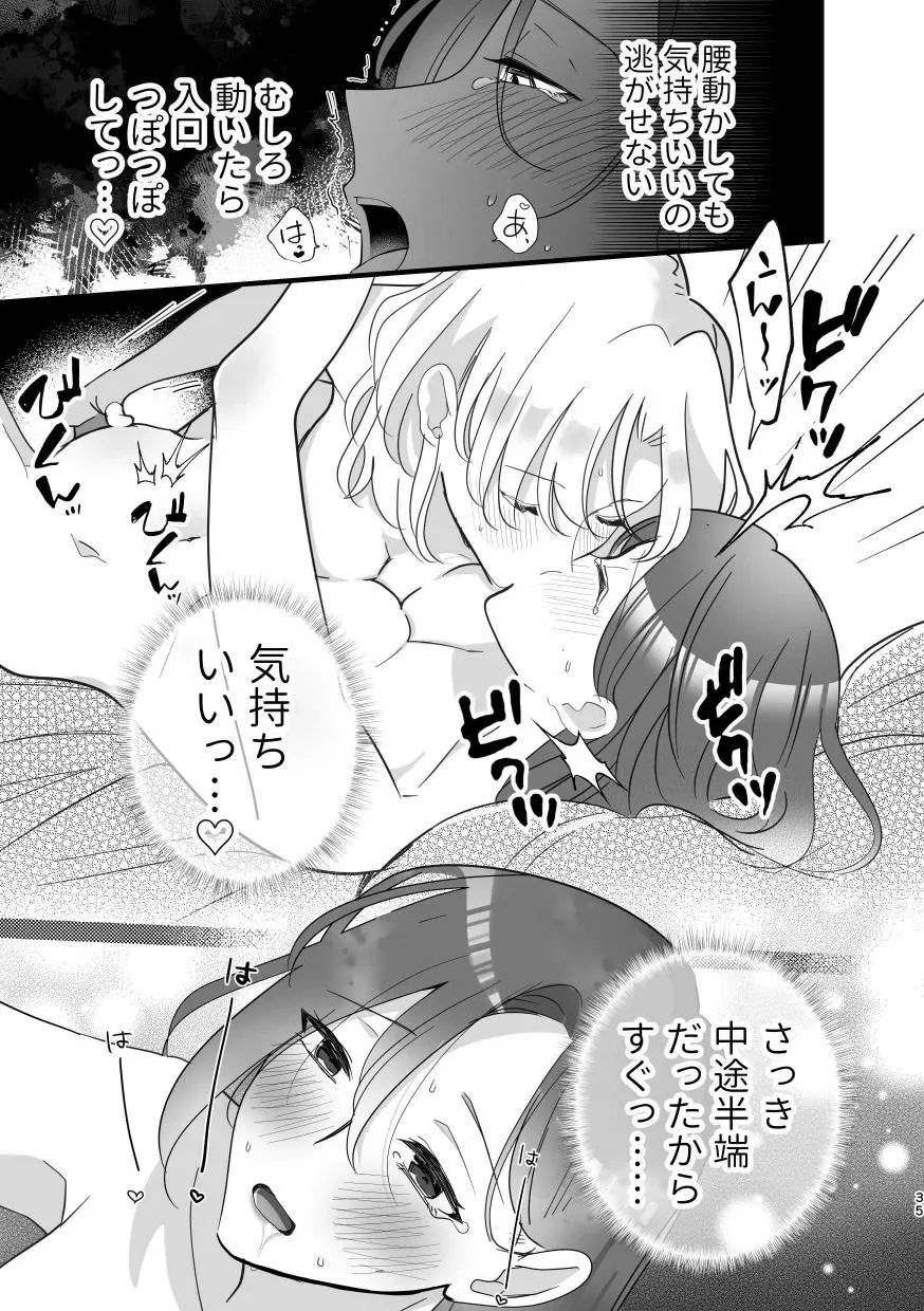 乙女ゲームのヒロインと遊園地デートの後めちゃくちゃイチャイチャしてしまった… - page34