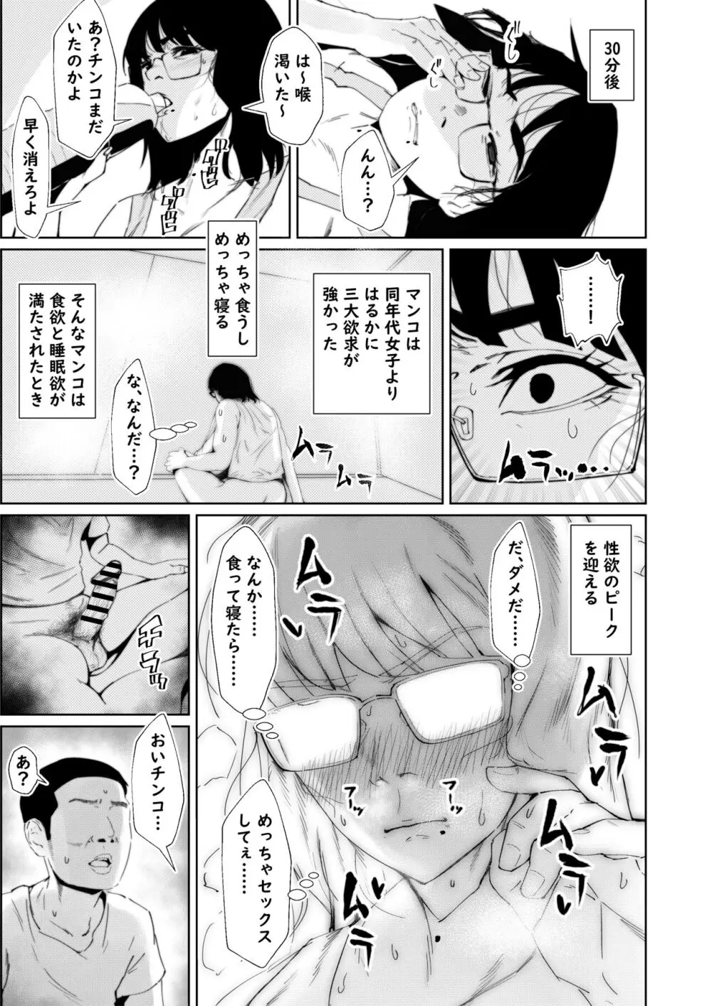 二郎系陰キャ喪女と下品交尾する本 - page15