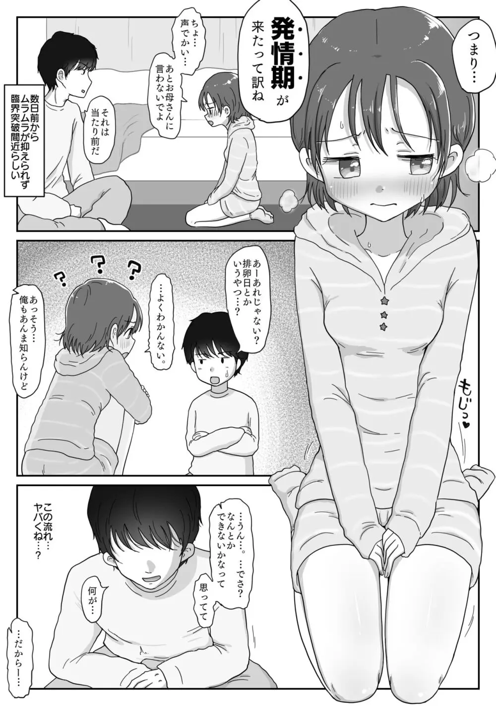 妹の発情期 〜兄である俺、性処理をせがまれて〜 - page5