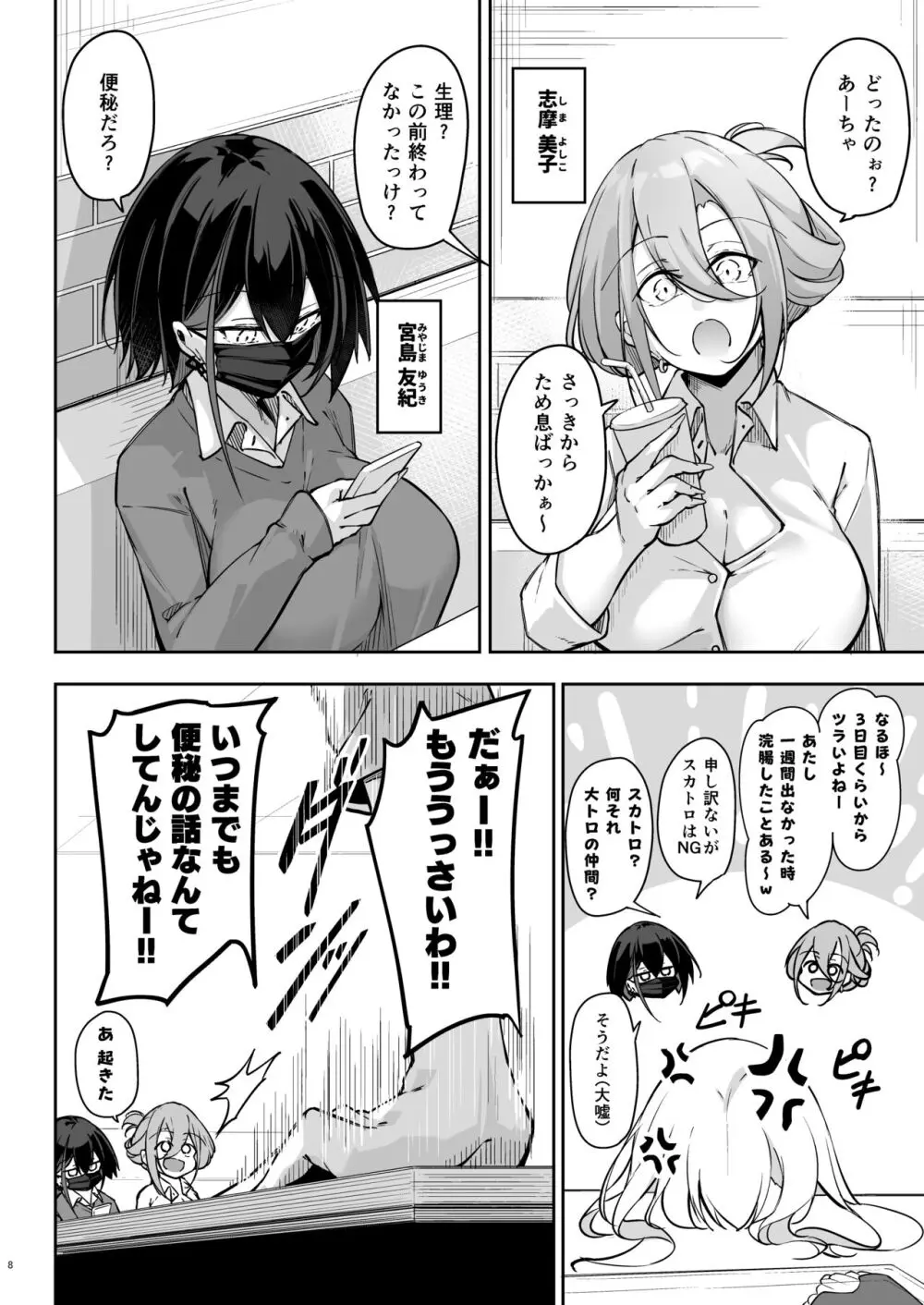 同級生ギャル3人組と… - page7