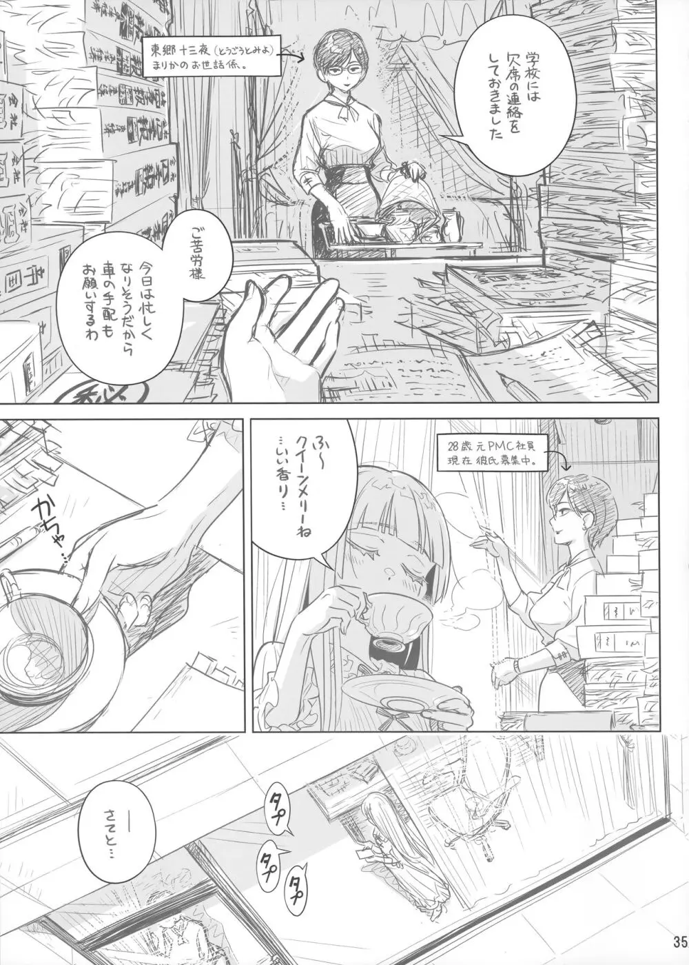 マリカスイングミーアラウンド 1 - page34