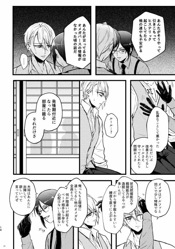 高慢オメガの矜持 - page13