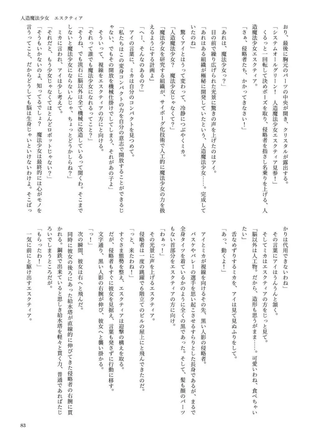 機械化娘合同誌4 - page83