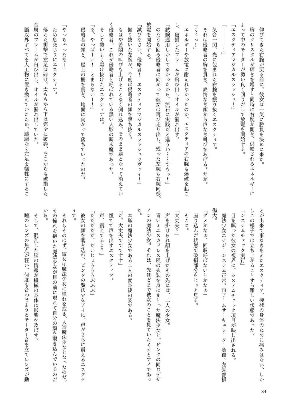 機械化娘合同誌4 - page84