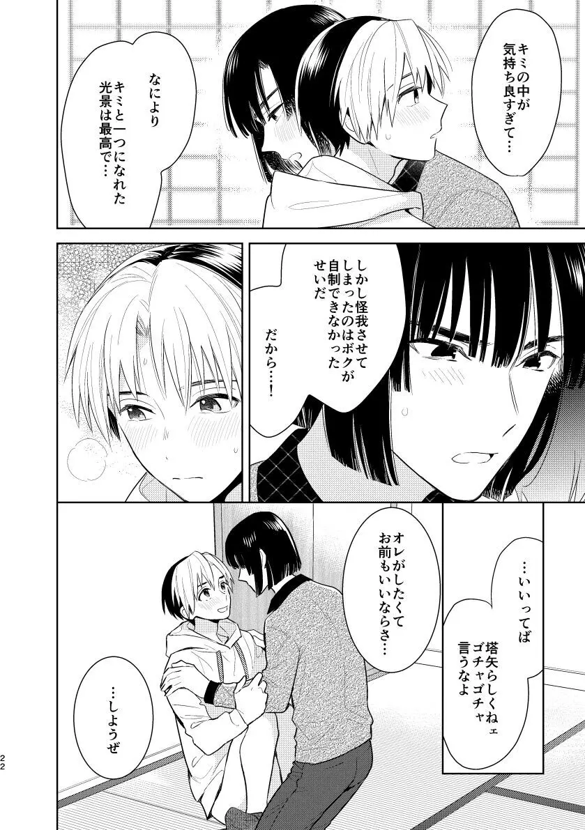 二回目エッチが言い出せない！ - page20