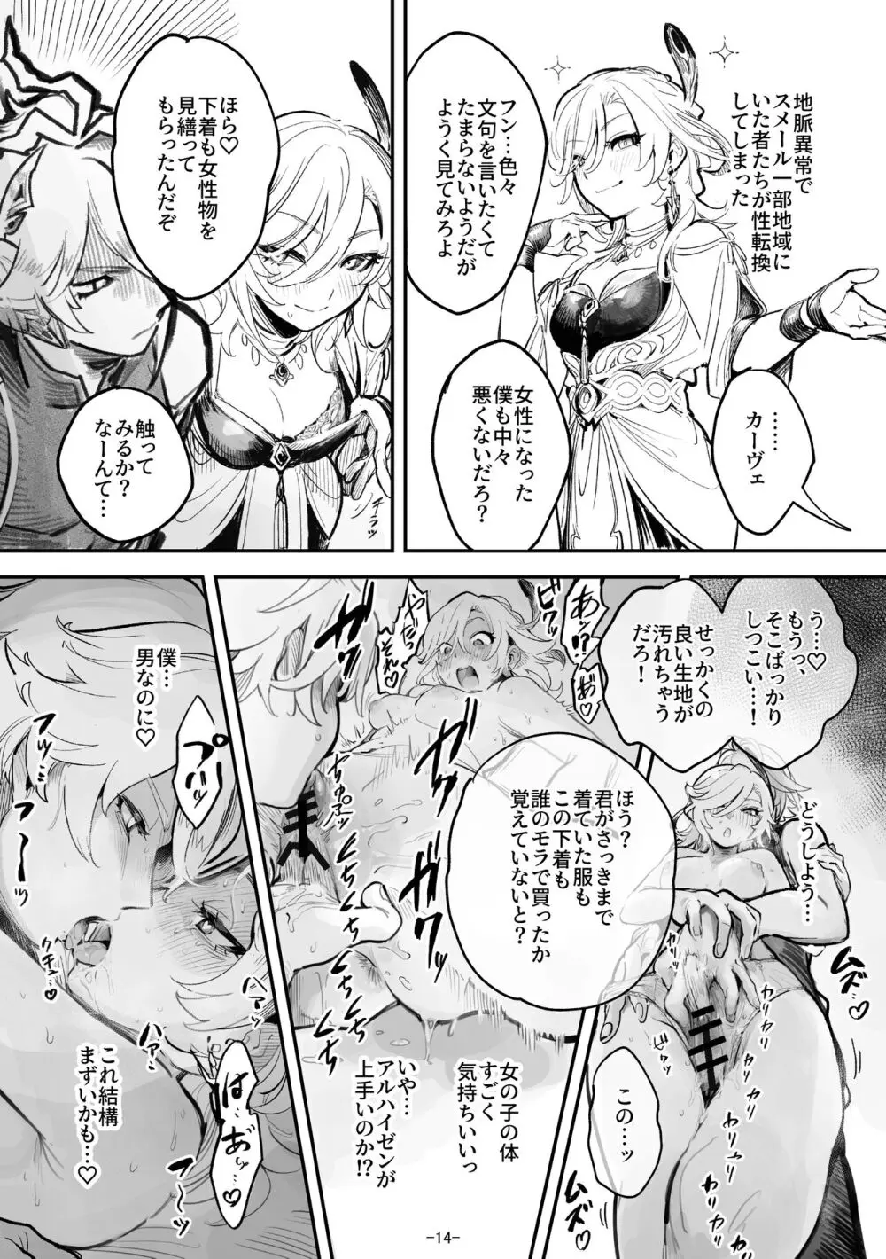 haikaveh女体化リクエスト詰め合わせ - page17