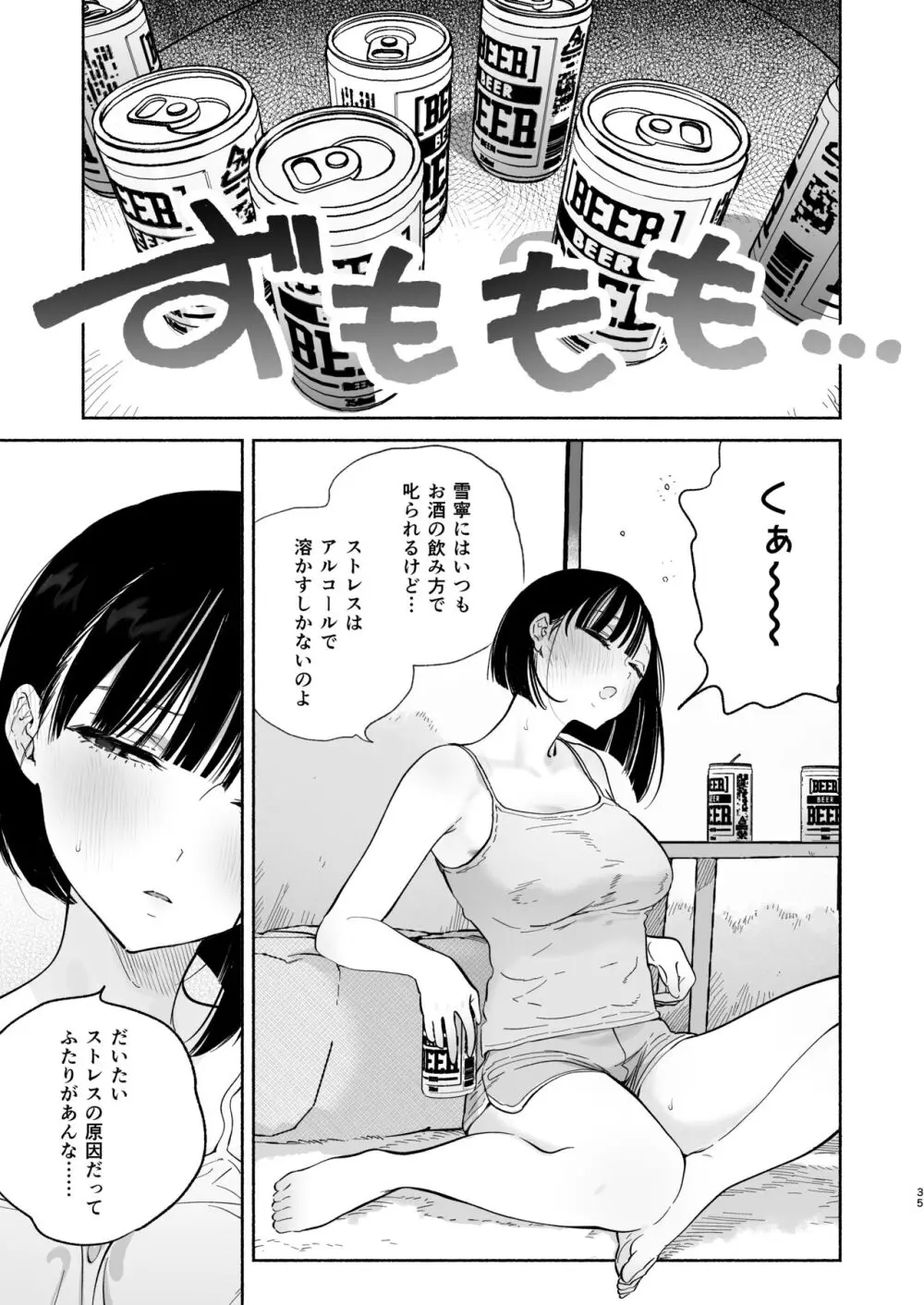 ぼくの下宿性活について2 - page34