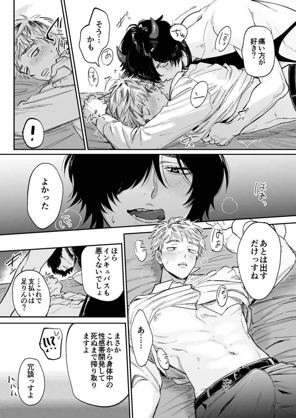 サキュバス頼んだらインキュバスが来た - page11