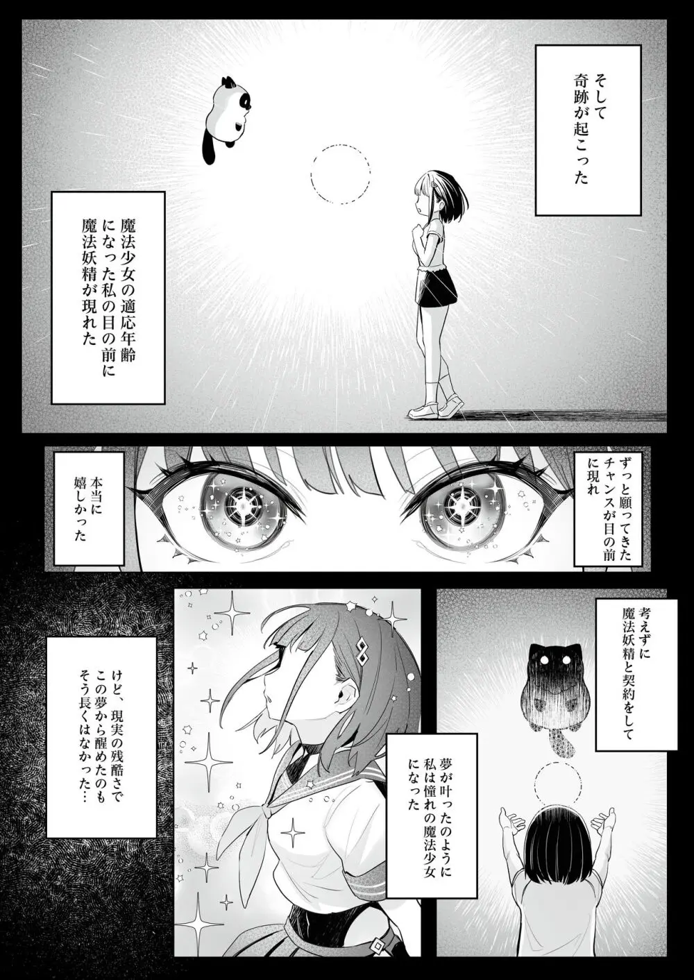 元魔法少女の仕事話 青 - page5