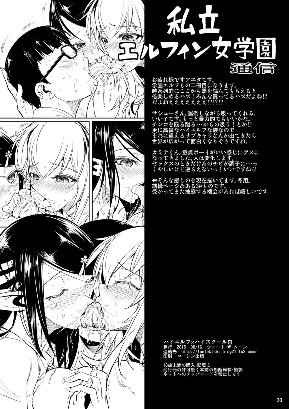 ハイエルフ×ハイスクール 白 - page31