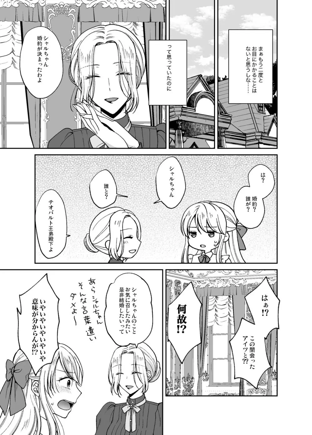 美少年に転生したのでうっかり女装したら、王弟殿下に嫁がされた件 - page14