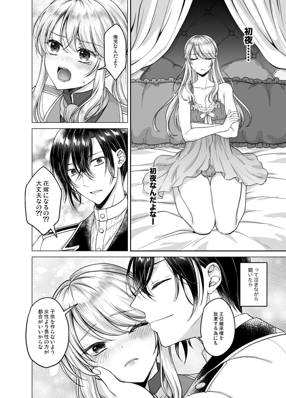 美少年に転生したのでうっかり女装したら、王弟殿下に嫁がされた件 - page21