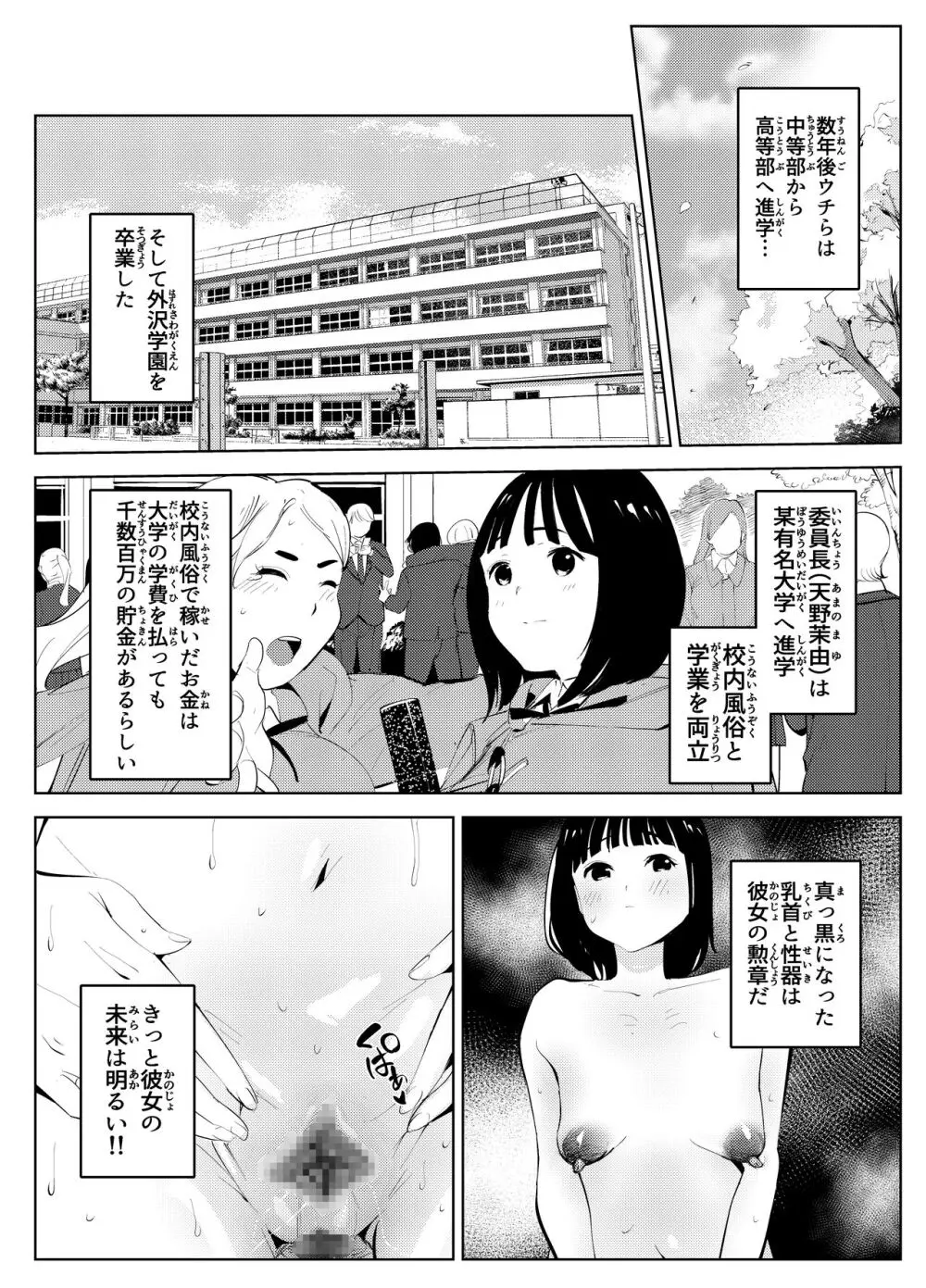 ウチの学校には職場体験に風俗がある - page50