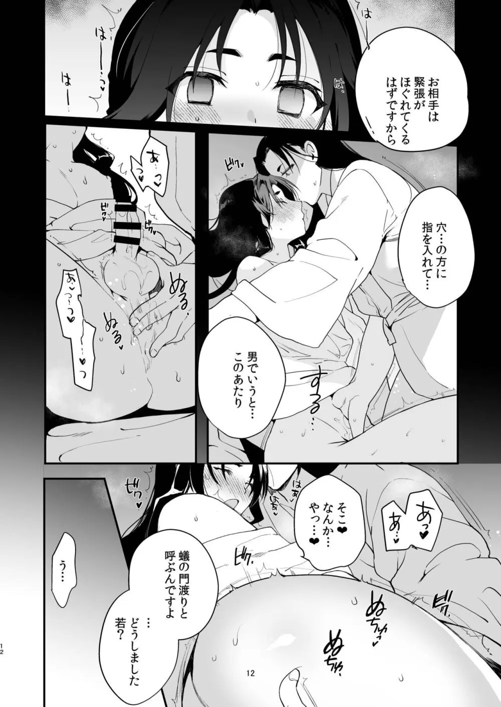 頼重殿と夜伽の鍛錬♥ - page11