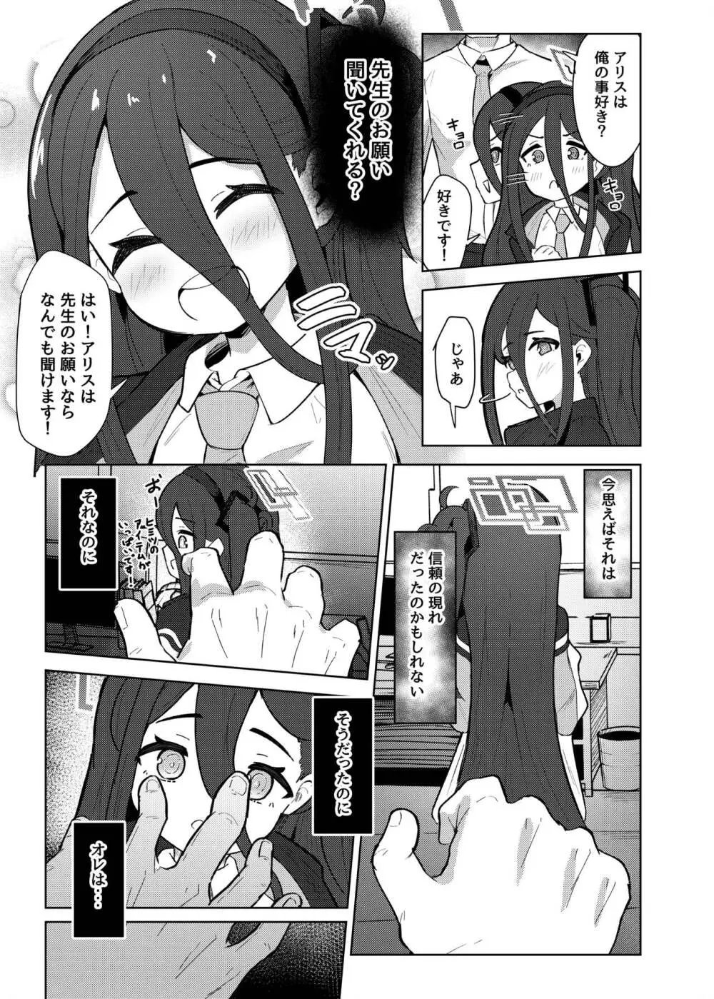 アリスは先生の性玩具にされてしまいました - page5