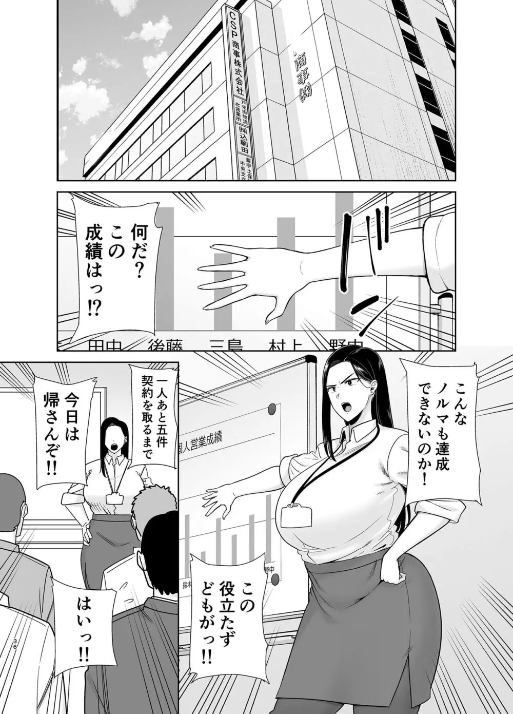 パワハラ女上司と社畜くん - page35