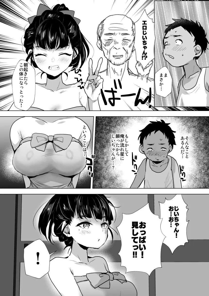 エロ爺ちゃんが美少女にTSしたら - page6