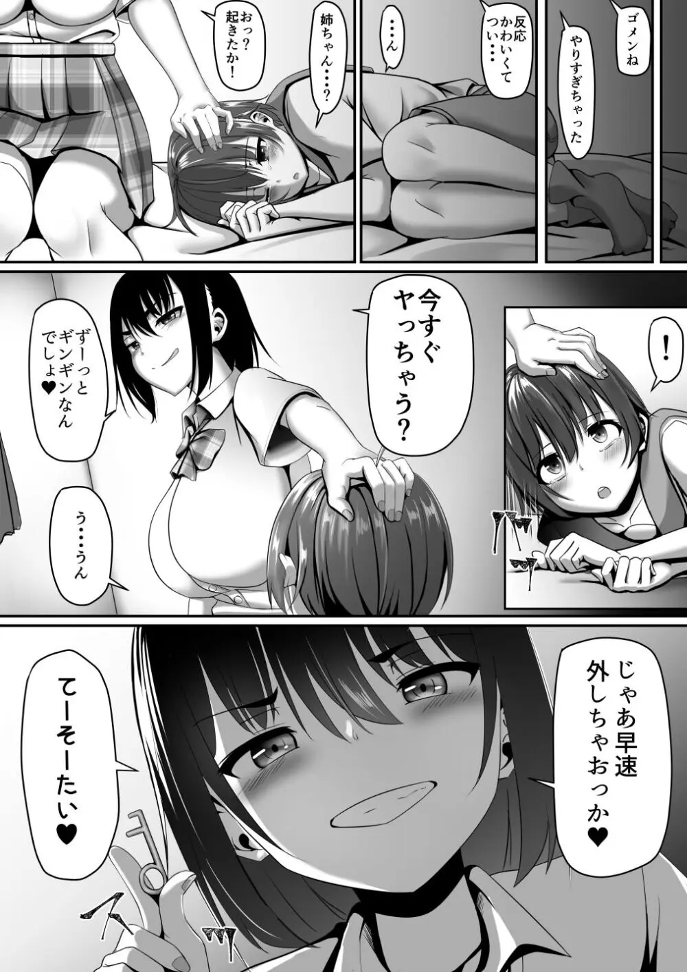 お姉ちゃんは弟の射精が見たい!後編 - page6