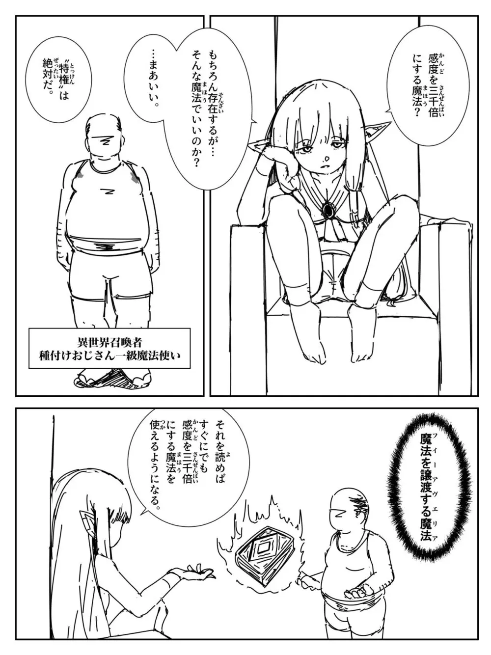 感度を3000倍にする魔法 - page1