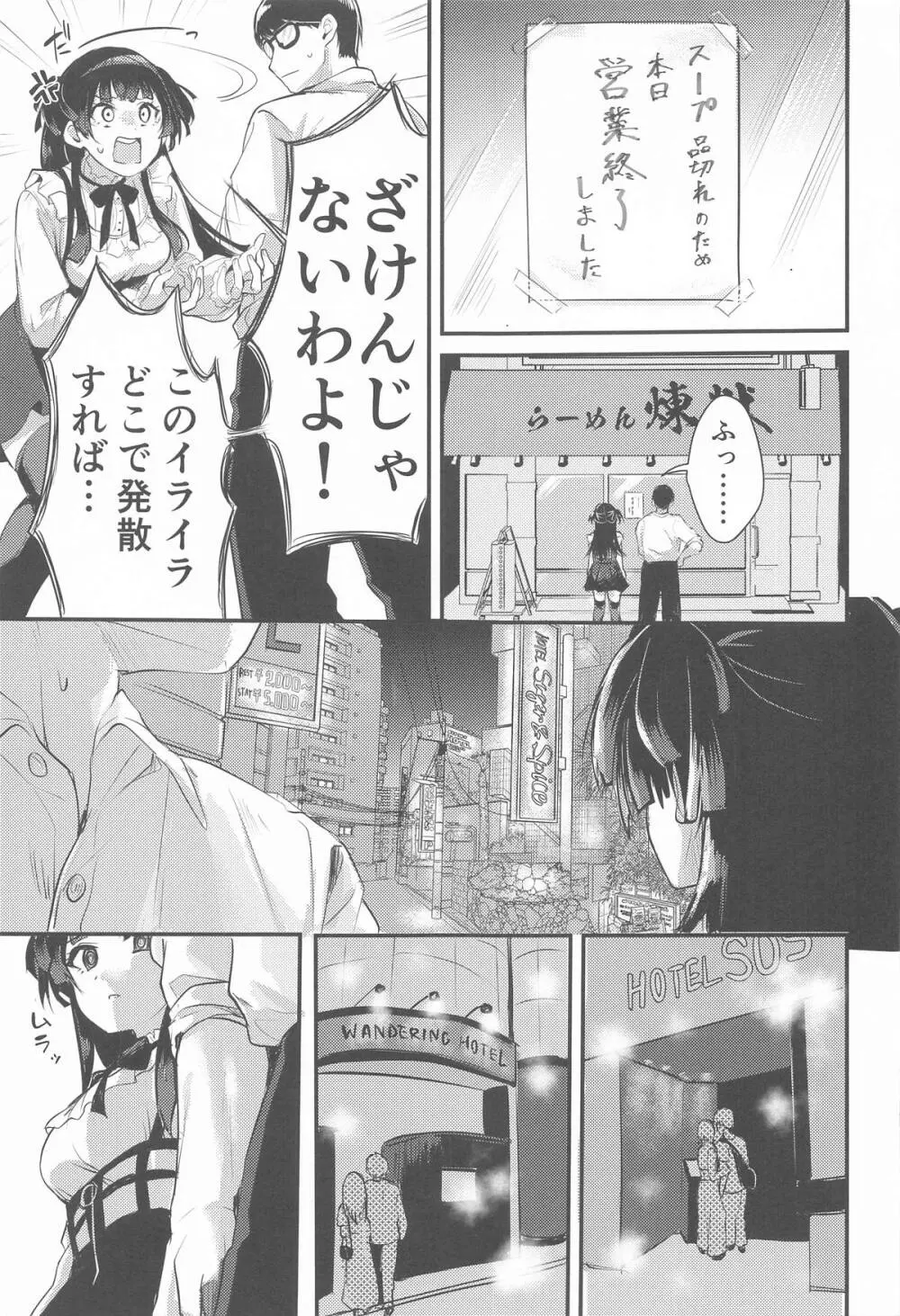 冬優子のストレス発散に付き合わされる話 - page4