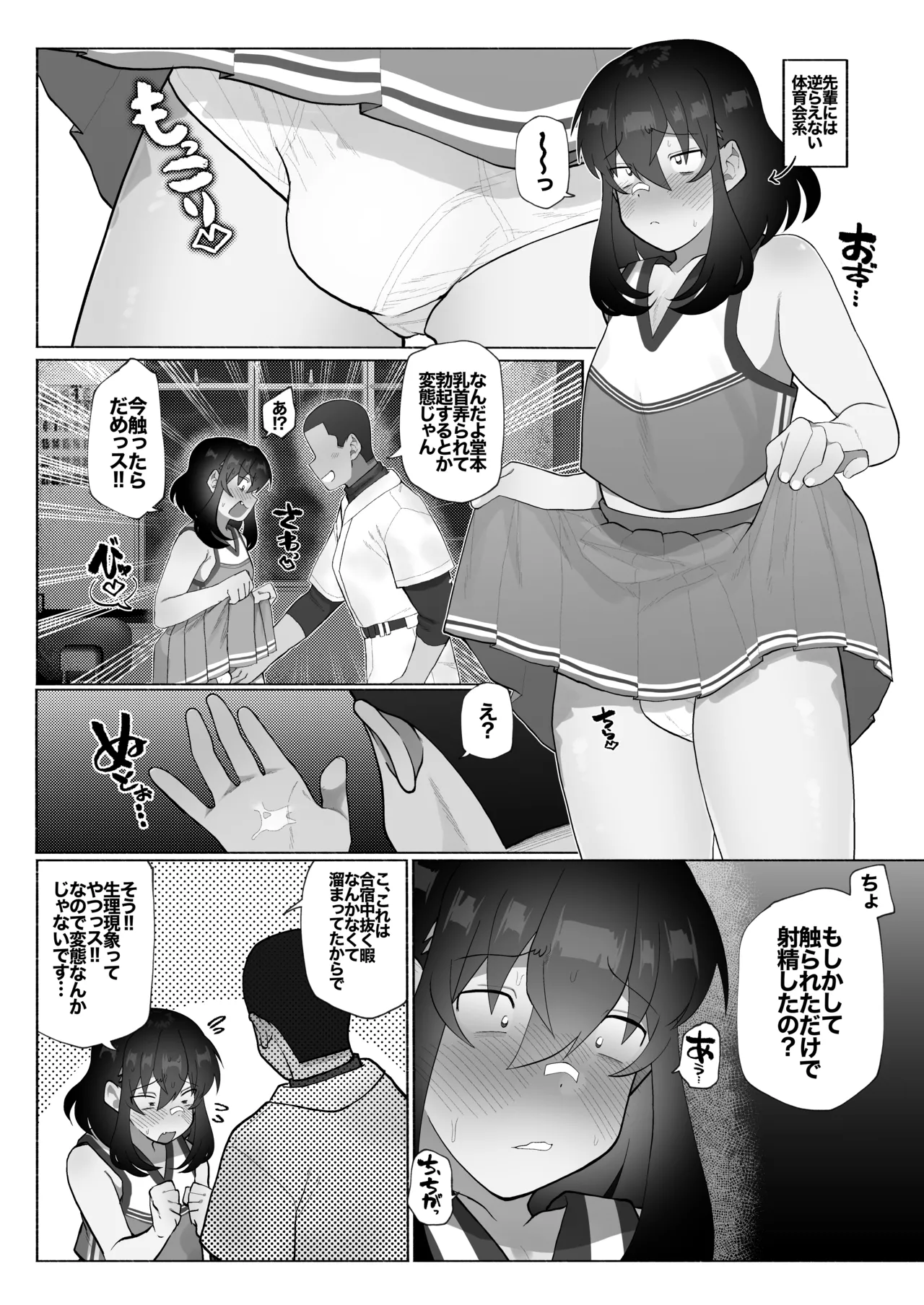 合宿で性欲がたまったので野球部坊主後輩を女装させてブチ犯す。 - page8