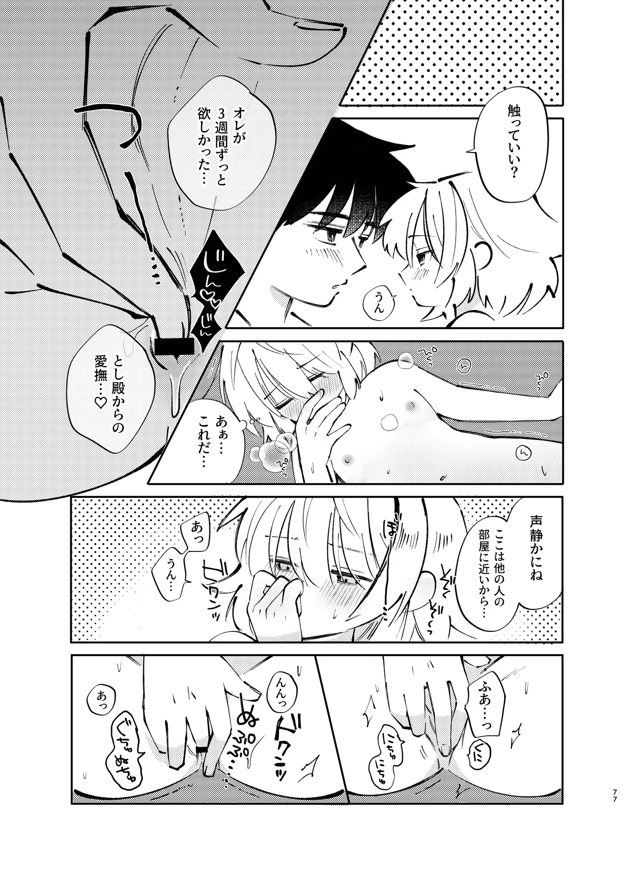 胡蝶の夢で君に触れたら - page77