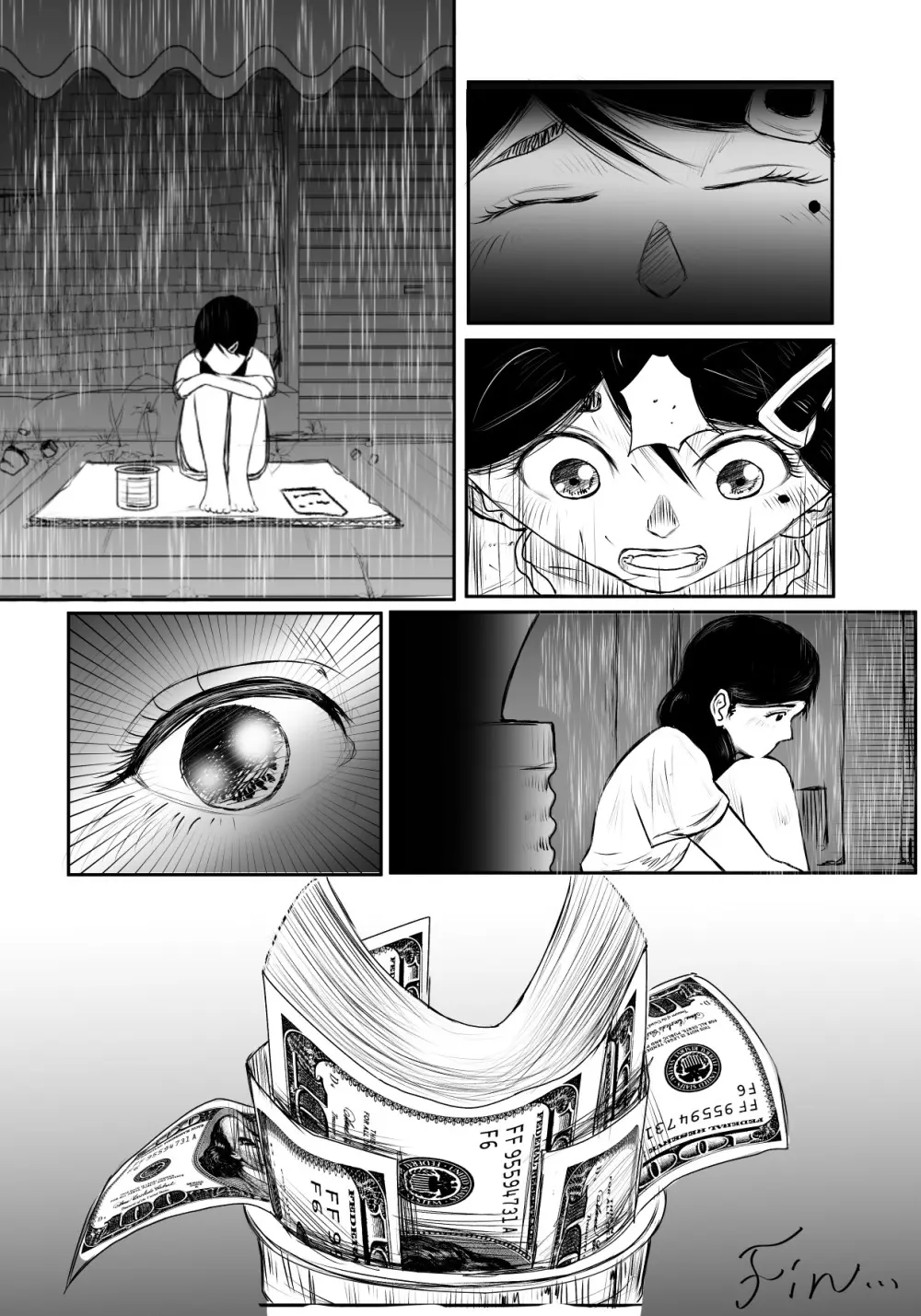 The Girl in the Rain - page9