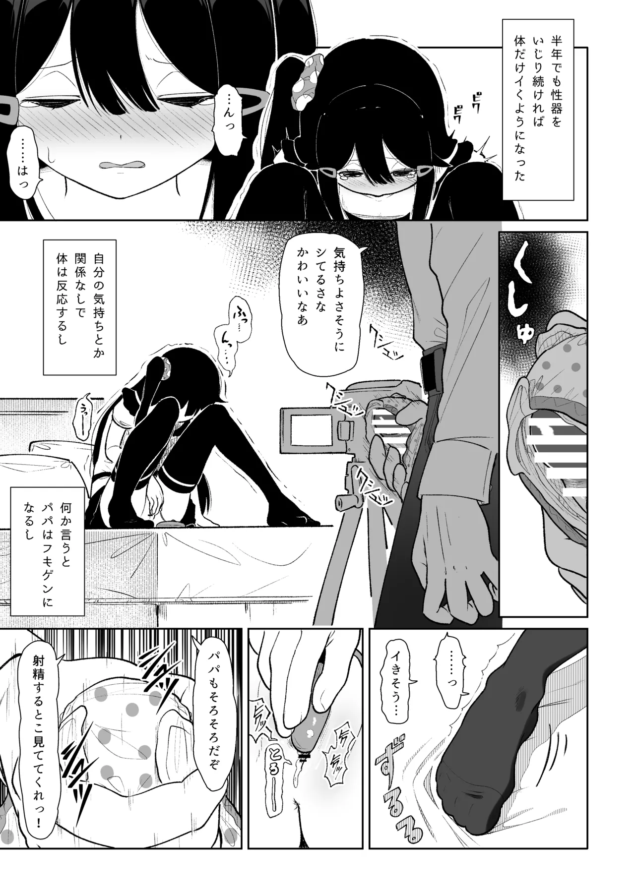 まなむすめ性徴狂記録 - page9