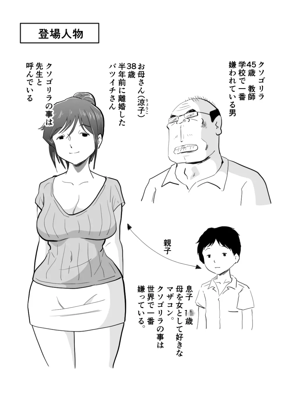 世界で一番嫌いな奴に母が寝取られていました - page2