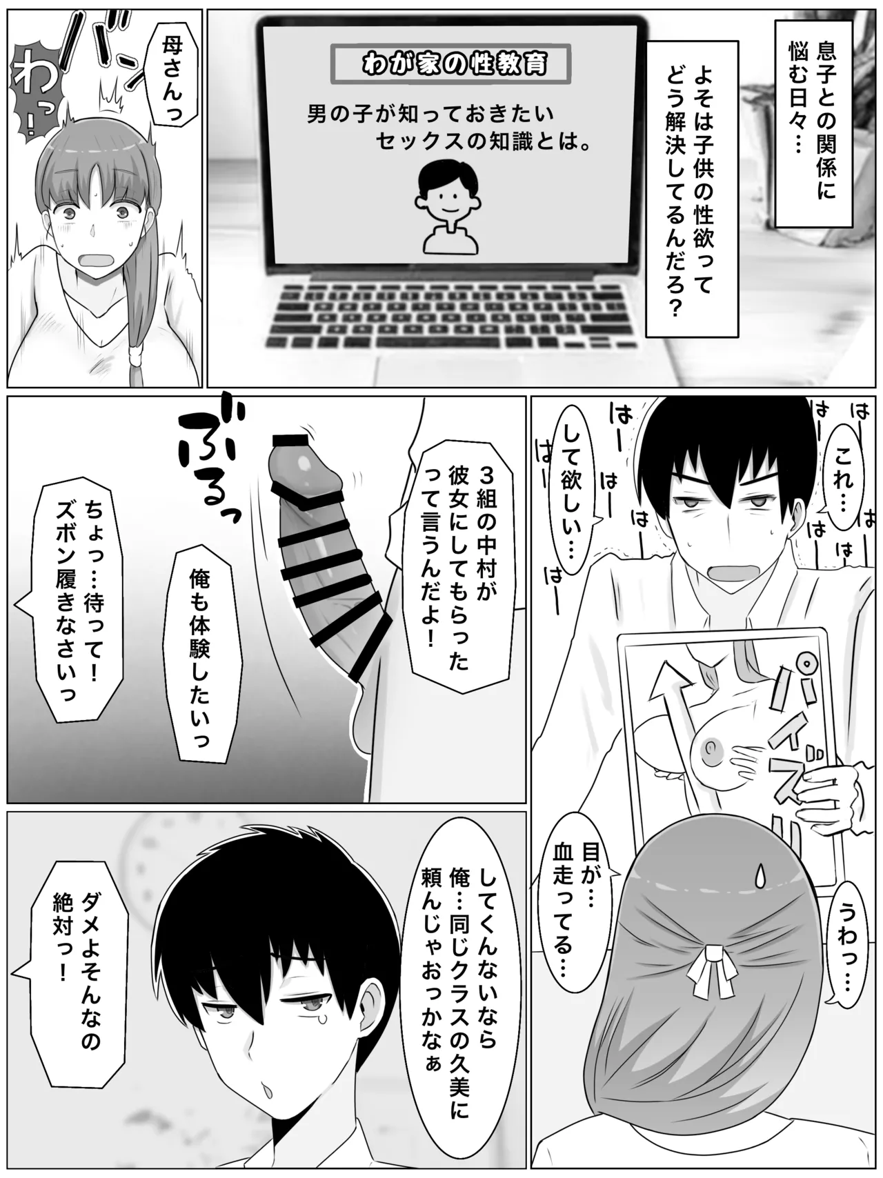 母さんとしたいこと〜絶倫息子との性活 回想編 - page28