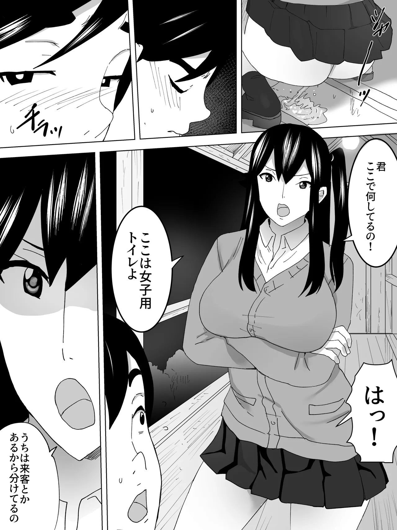 年上女子便所ーみせてくれてる - page6