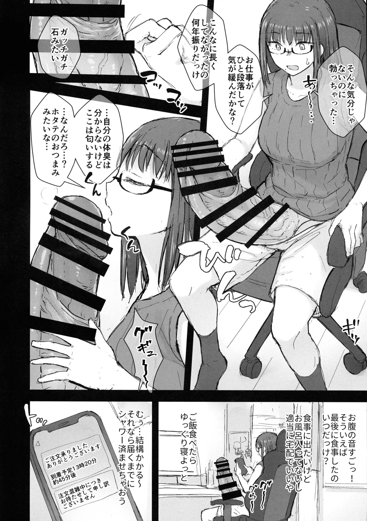 シャワーを浴びて、食事をしたら・・・自慰。 - page3