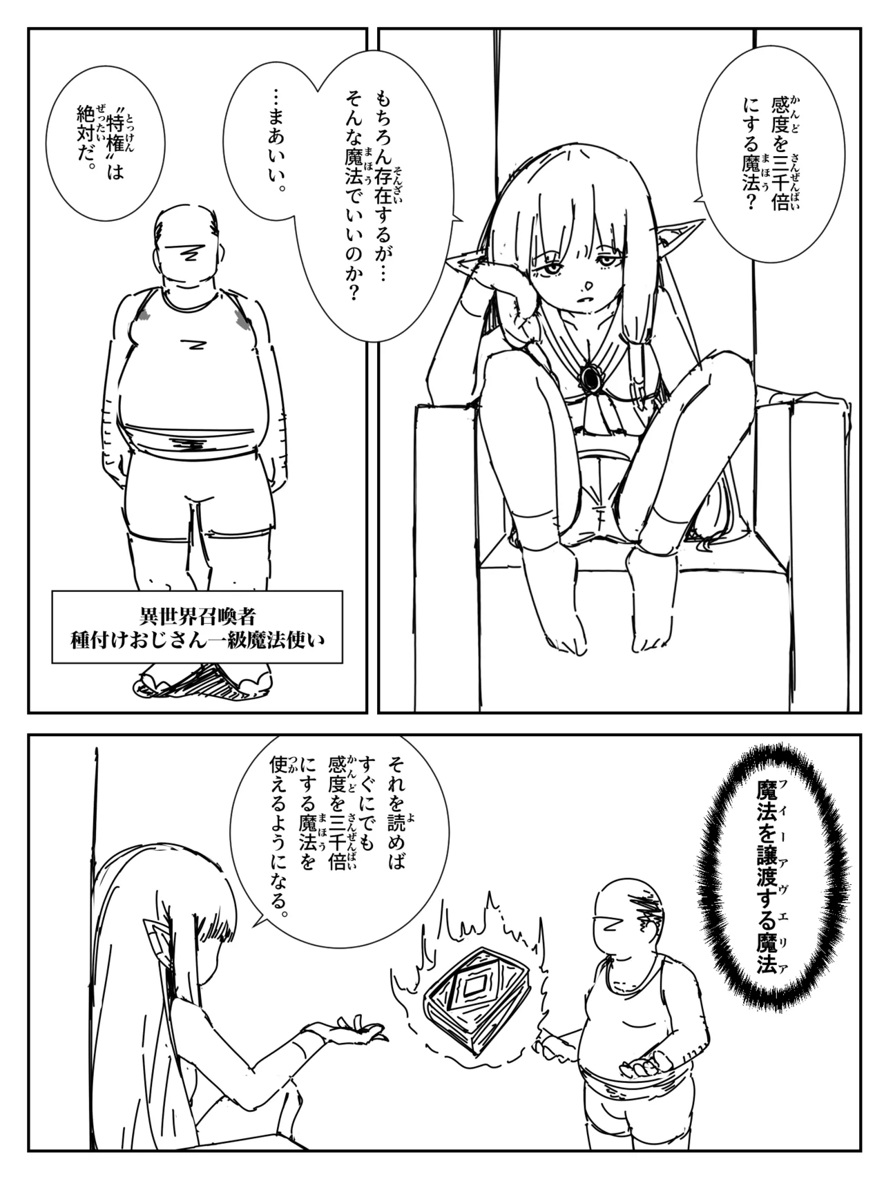 感度を3000倍にする魔法 - page1