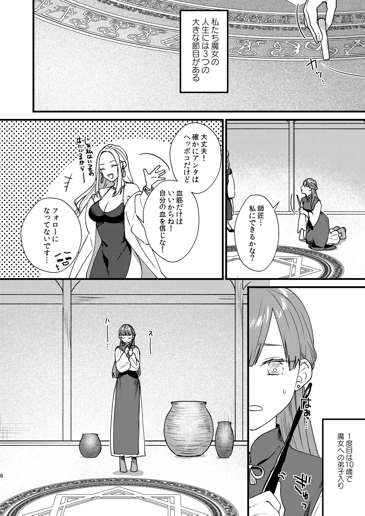 魔女に転生したら淫魔に愛されました。 - page5