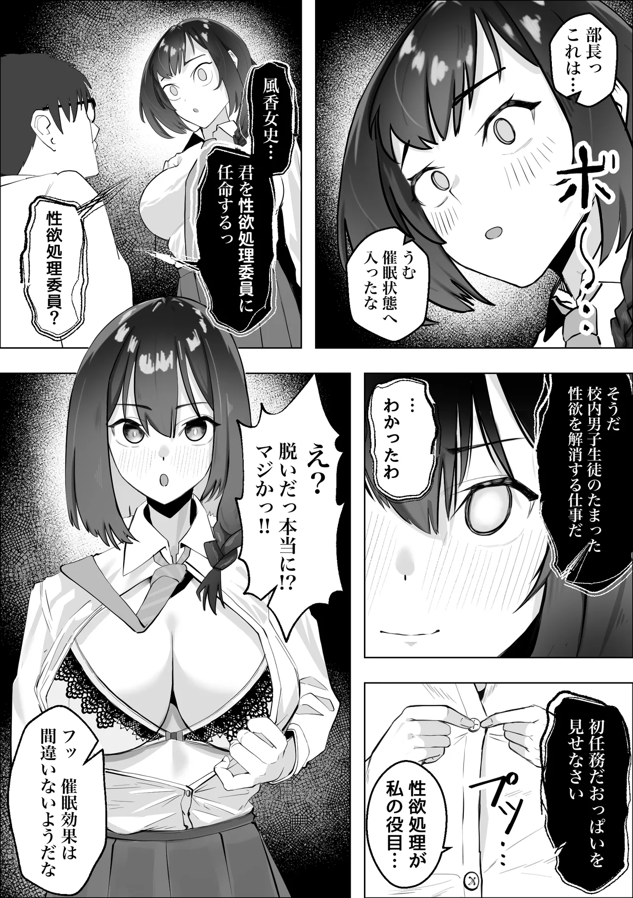 ー催眠薬ー 処女の風紀委員をやりたい放題 - page6