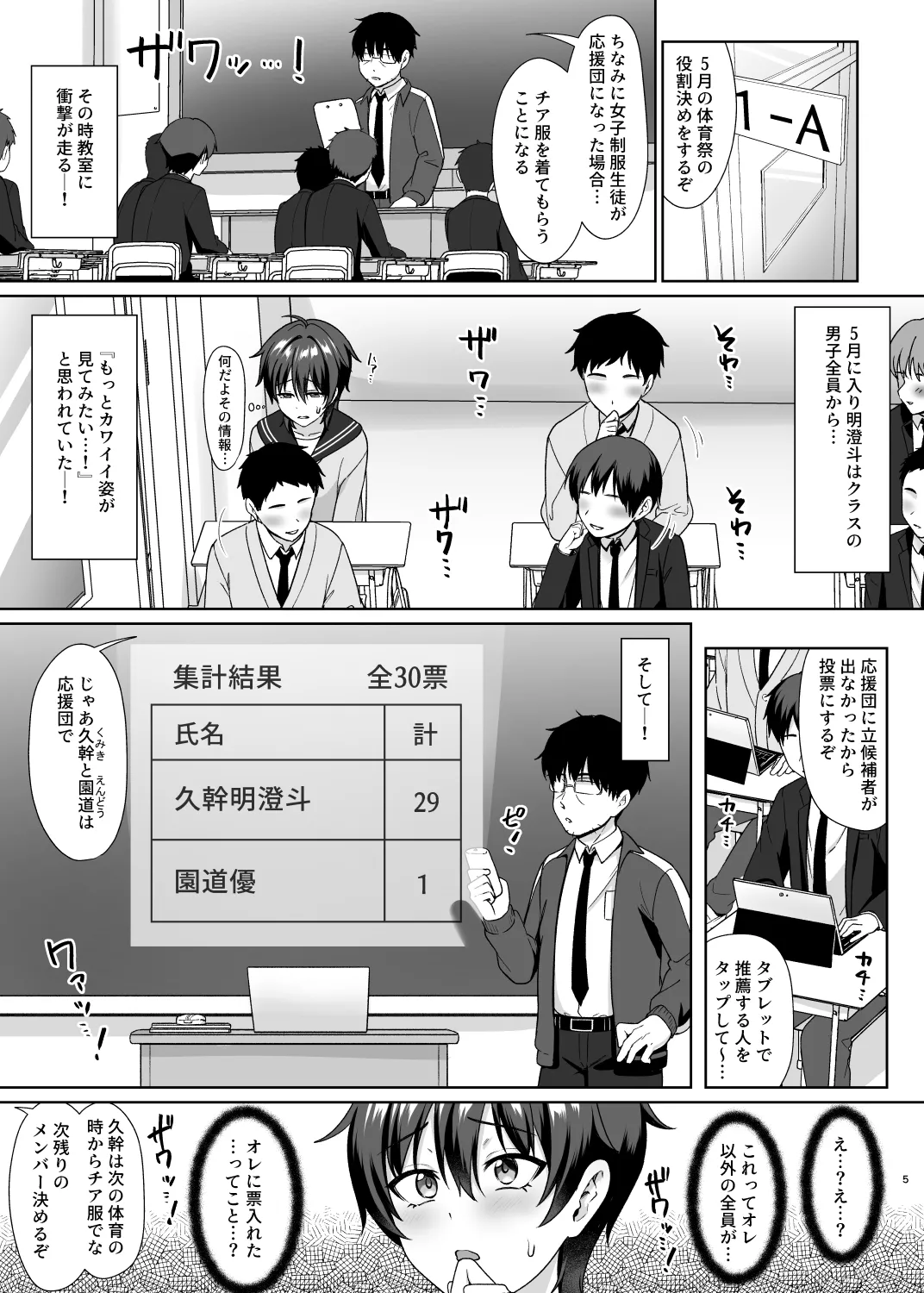 男子校でオレだけ女装のクラス2 - page7