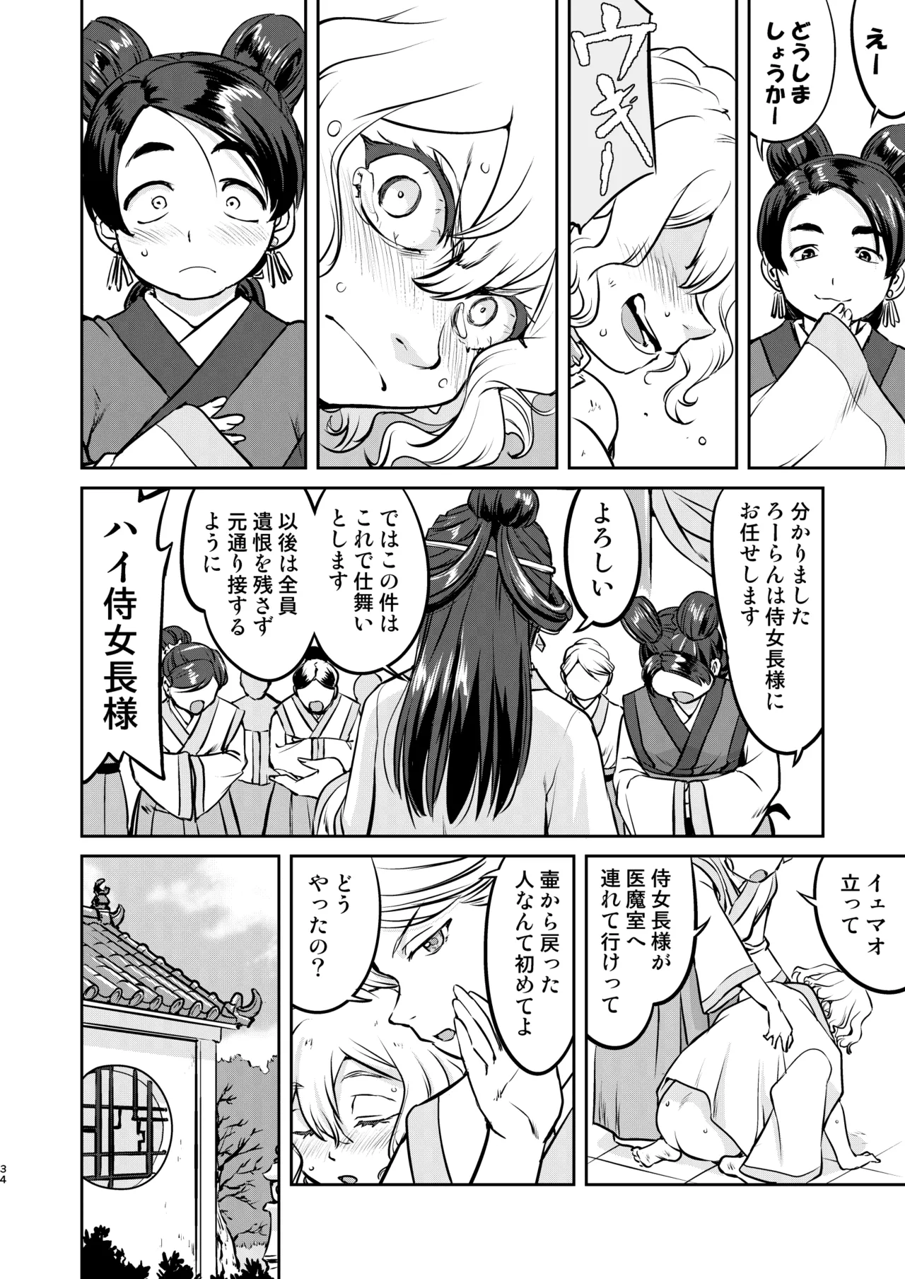 異世界TS 王子を助けただけなのに トランス編 - page34