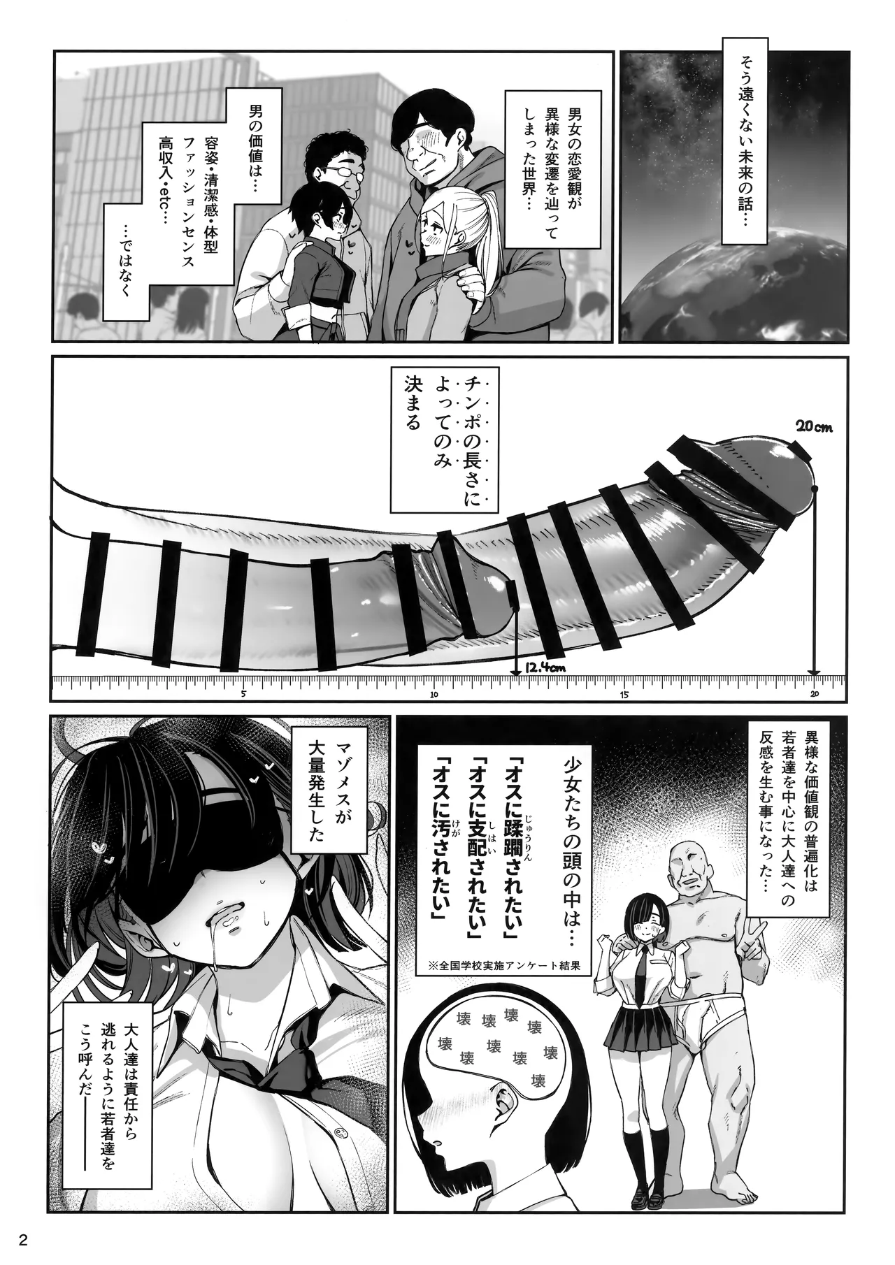 大切に人間として育てていただいたのにオナホでごめんなさい♥ 準備号 - page3