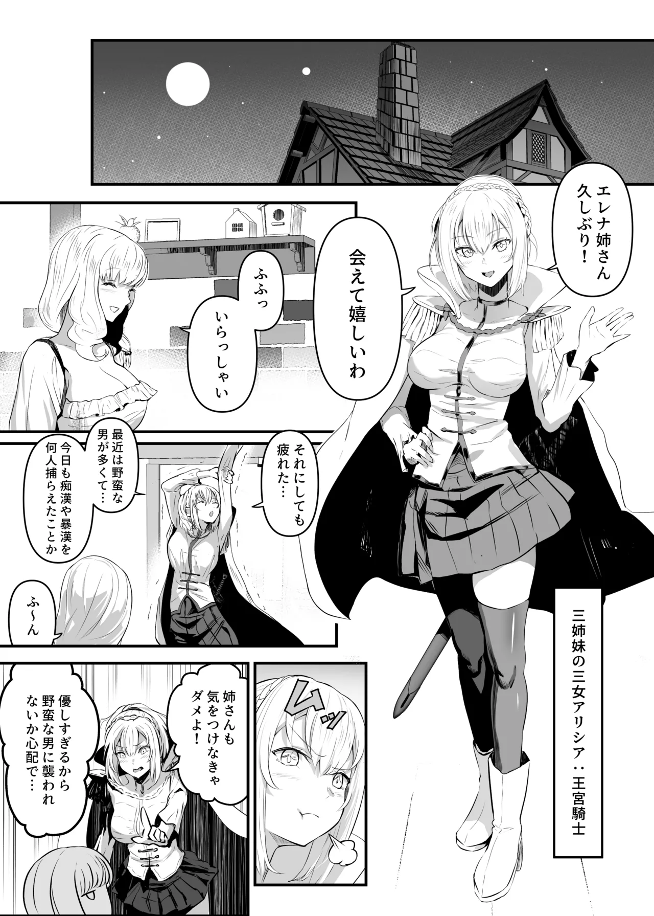 美しき異世界3姉妹の憑依録 - page14