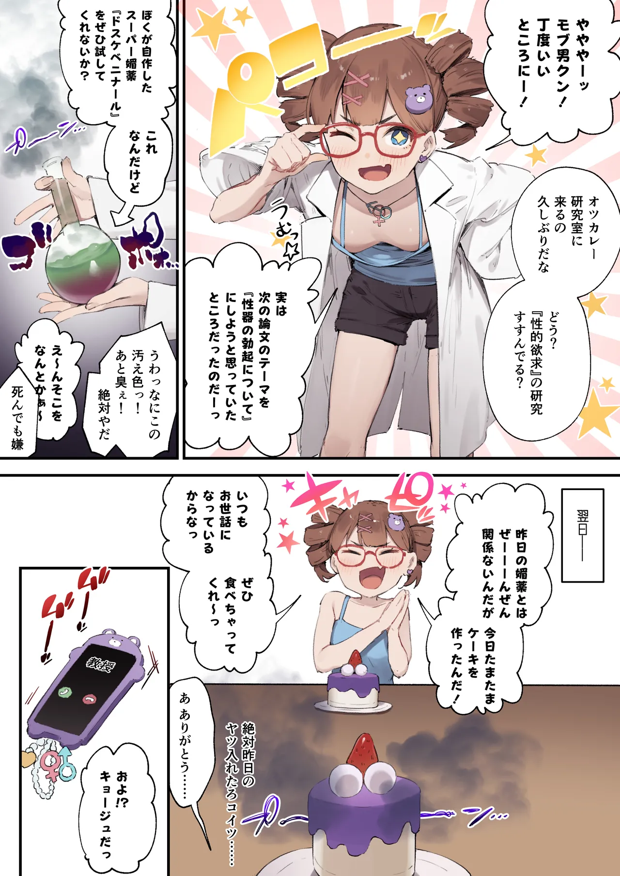 媚薬誤飲で性欲爆発した子 - page2