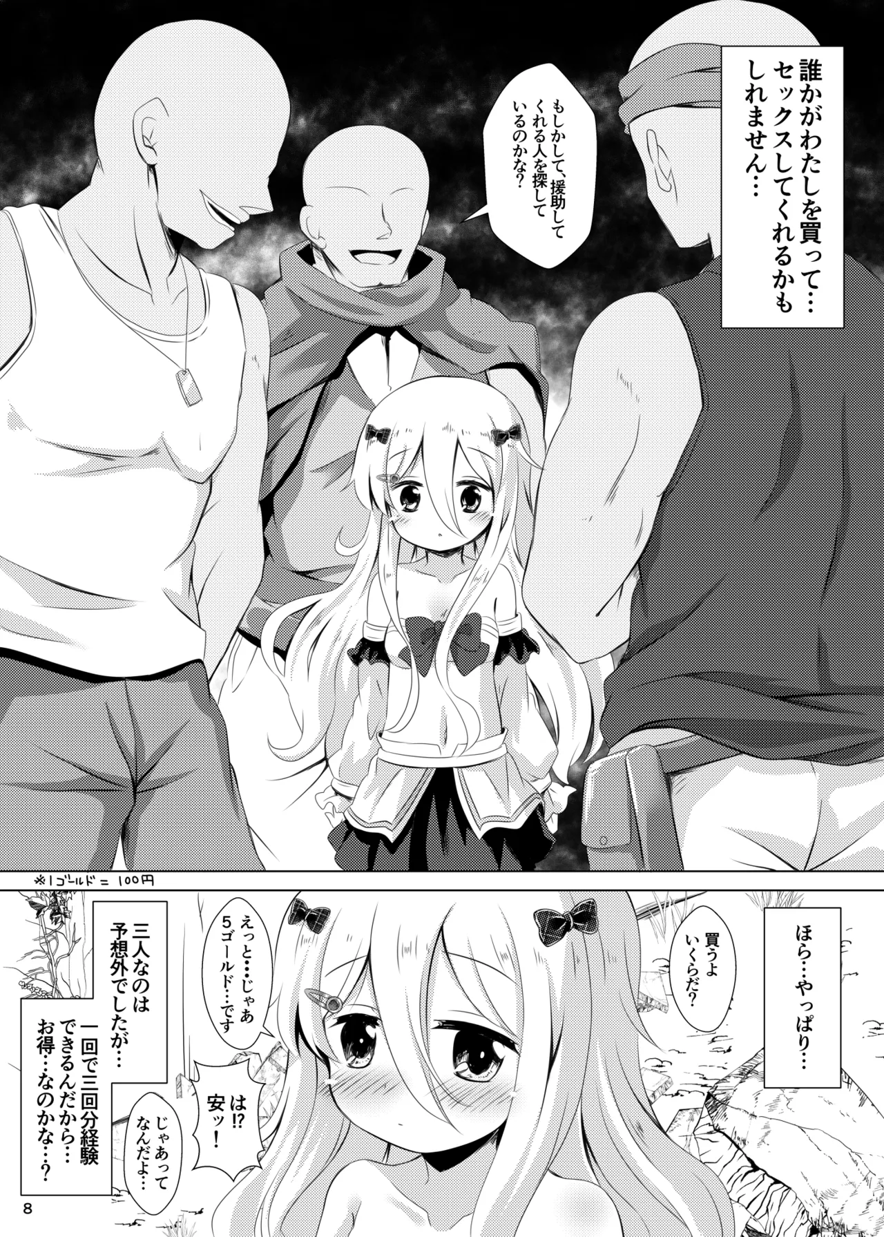 小さな姫は×××に夢中です - page8