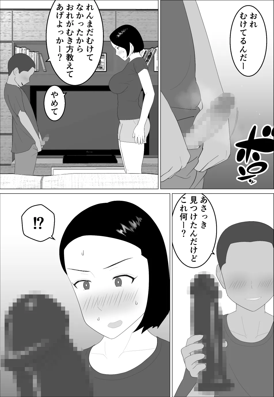 マセガキ甥っ子に犯されるママ - page19