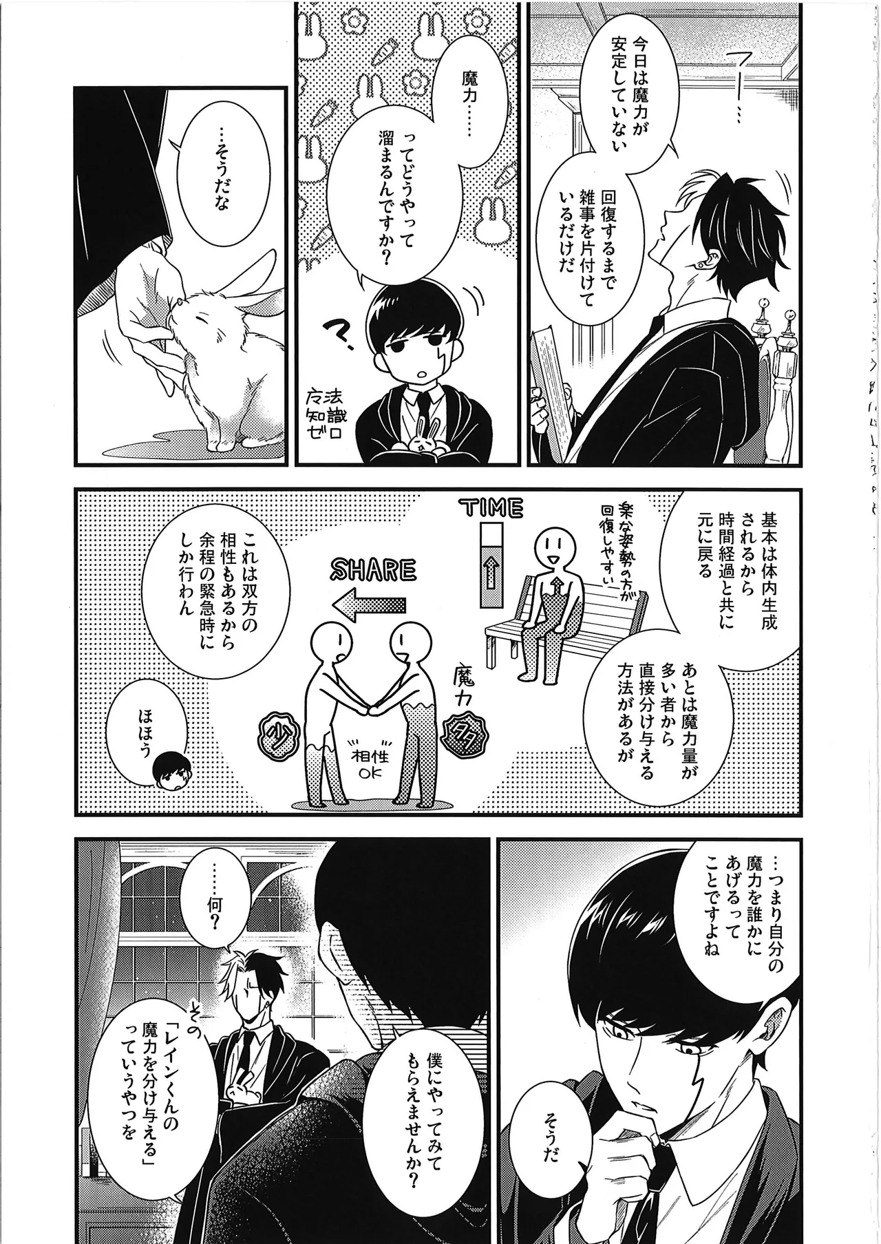 レインくんの魔力が欲しいです - page4