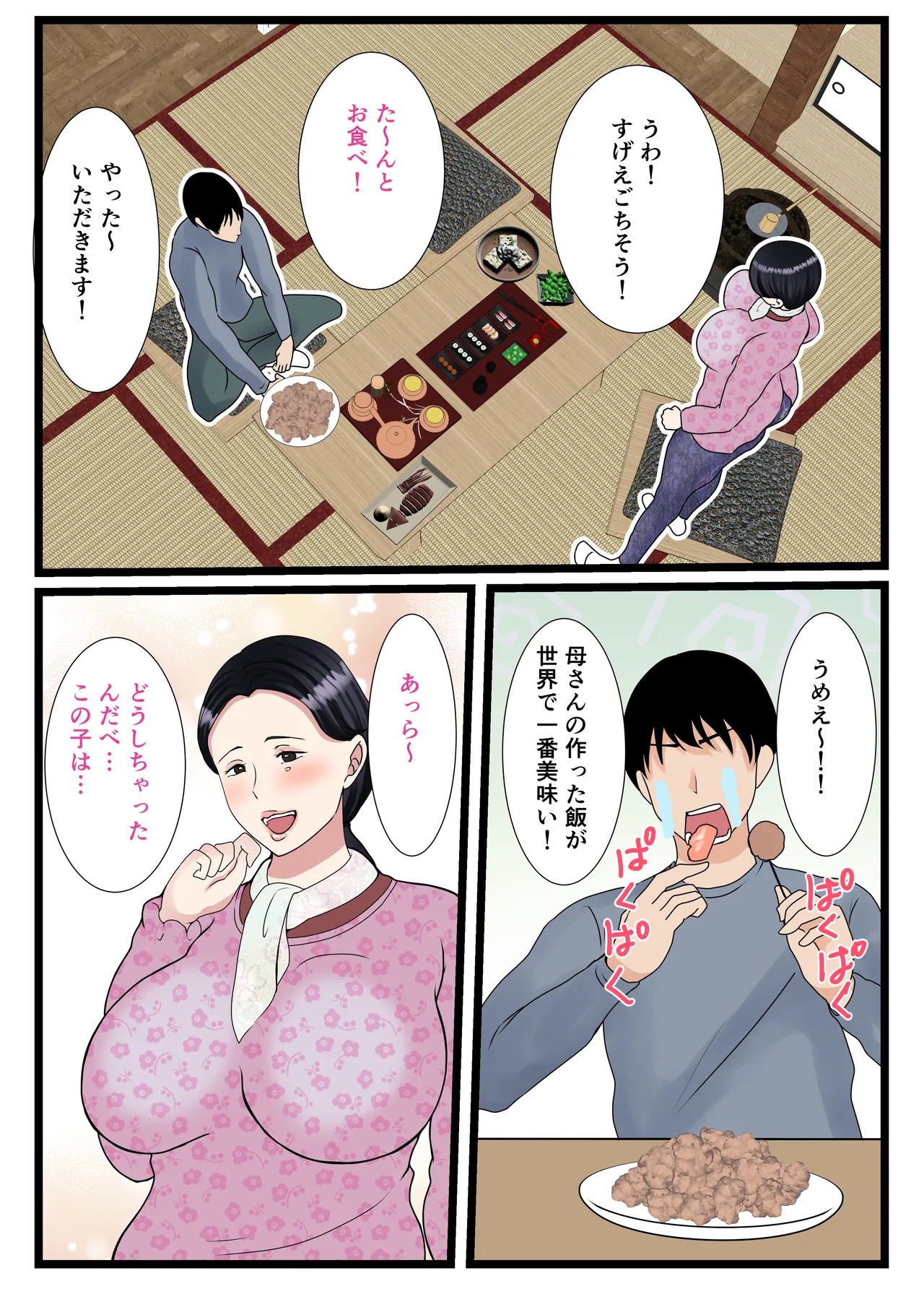 息子をムラムラさせる田舎のおっ母さん～母のふるさとま〇こはあったかい～ - page6