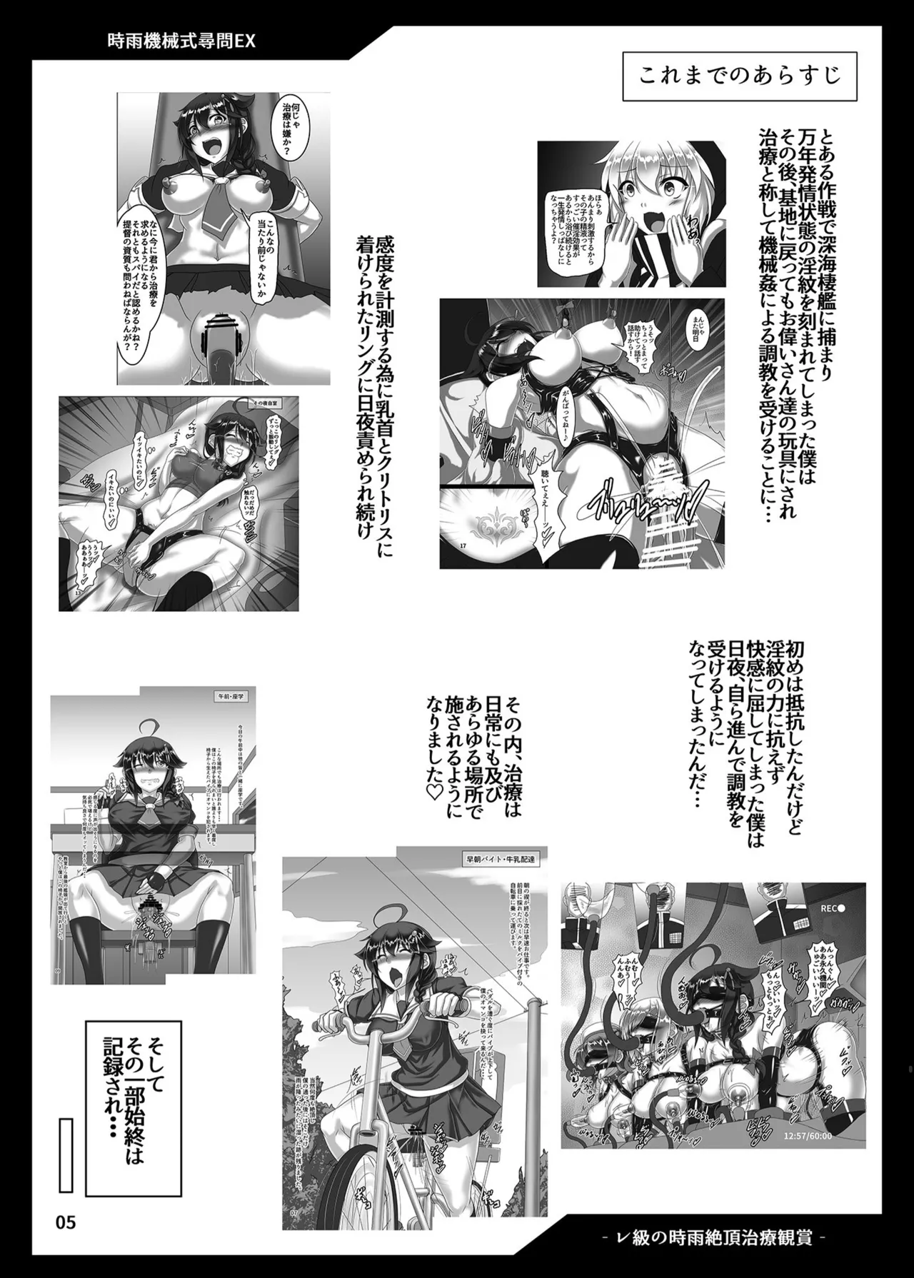 時雨機械式尋問EX -レ級の時雨絶頂治療観賞- - page4